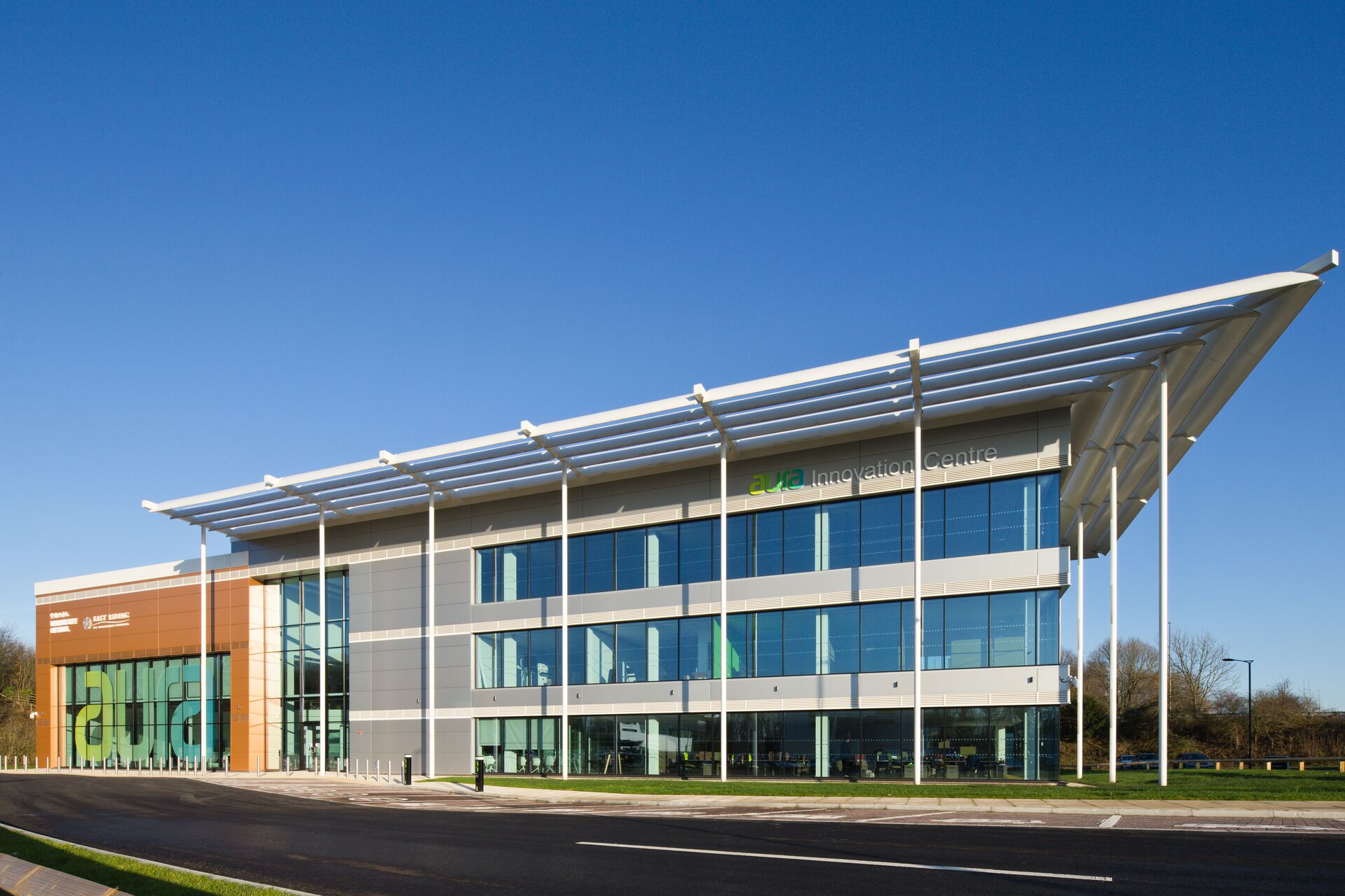 Aura innovation centre exterior