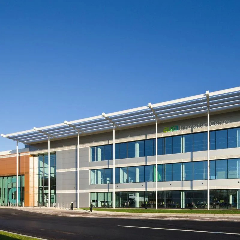 Aura innovation centre exterior