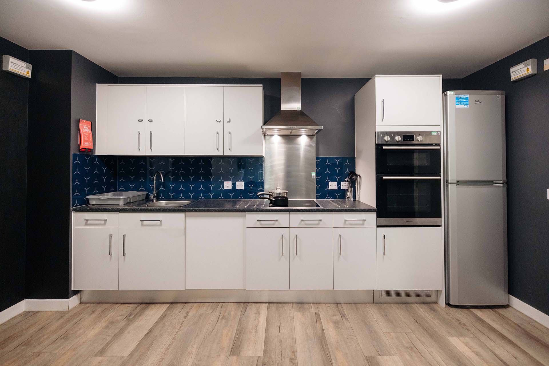 Modern kitchen area in Westfield Court